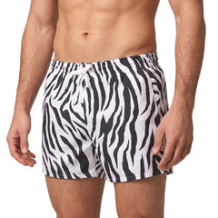 Zebra Strips-Men's Organic Cotton Shorts
