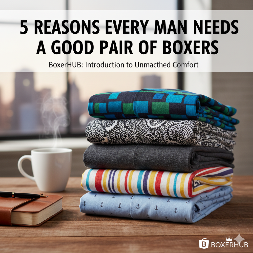 5 Reasons Every Man Needs a Good Pair of Boxers