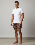 Men's Organic Cotton Boxers - Boats on Sea & Cheeta the Wild (Pack of 2)