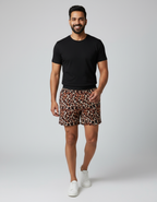 Men's Organic Cotton Boxers - Boats on Sea & Cheeta the Wild (Pack of 2)