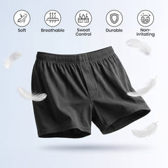 Hearts on White-Men's Organic Cotton Shorts