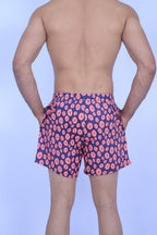 Men's Organic Cotton Shorts - Donuts & Circles on Grey (Pack of 2)