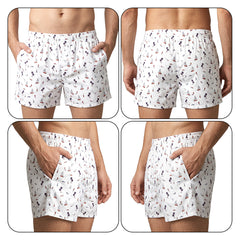 Boats on Sea-Men's Organic Cotton Boxers